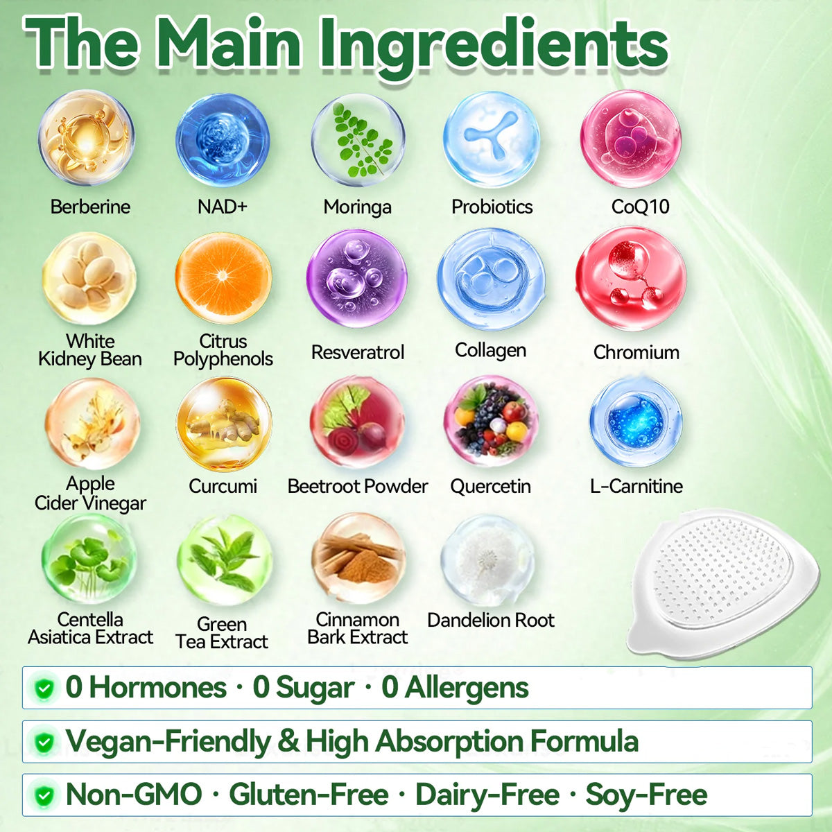 New Arrival · Hot Seller | 💪💪💪Purelora® Moringa Berberine × NAD⁺ 10-in-1 Nano Microneedle Patch (Just once daily, visible changes in 7 days) ✅ Supports weight management, loose skin, diabetes care, sleep apnea, joint comfort, and more